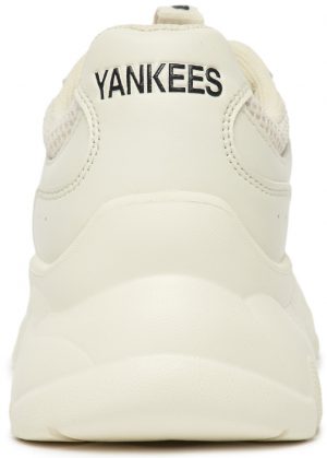 Giày MLB Bigball Chunky Mesh New York Yankees White 3ASHCE12N-50CRS